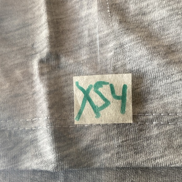 NWT Barebells and Ponytails PALM POWER MUSCLE TANK XL Faded Grey X54 - Picture 4 of 4